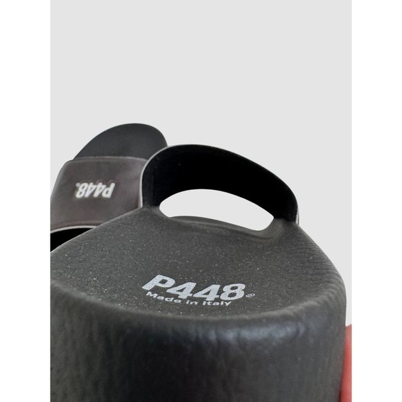 P448 Slides Water Resistant Size US 7/ EU 40 Black Sandals NWOB Unisex - Picture 7 of 8